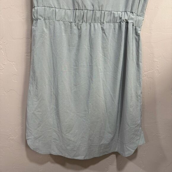 Athleta stripped Gray/white Dress - Picture 7 of 7